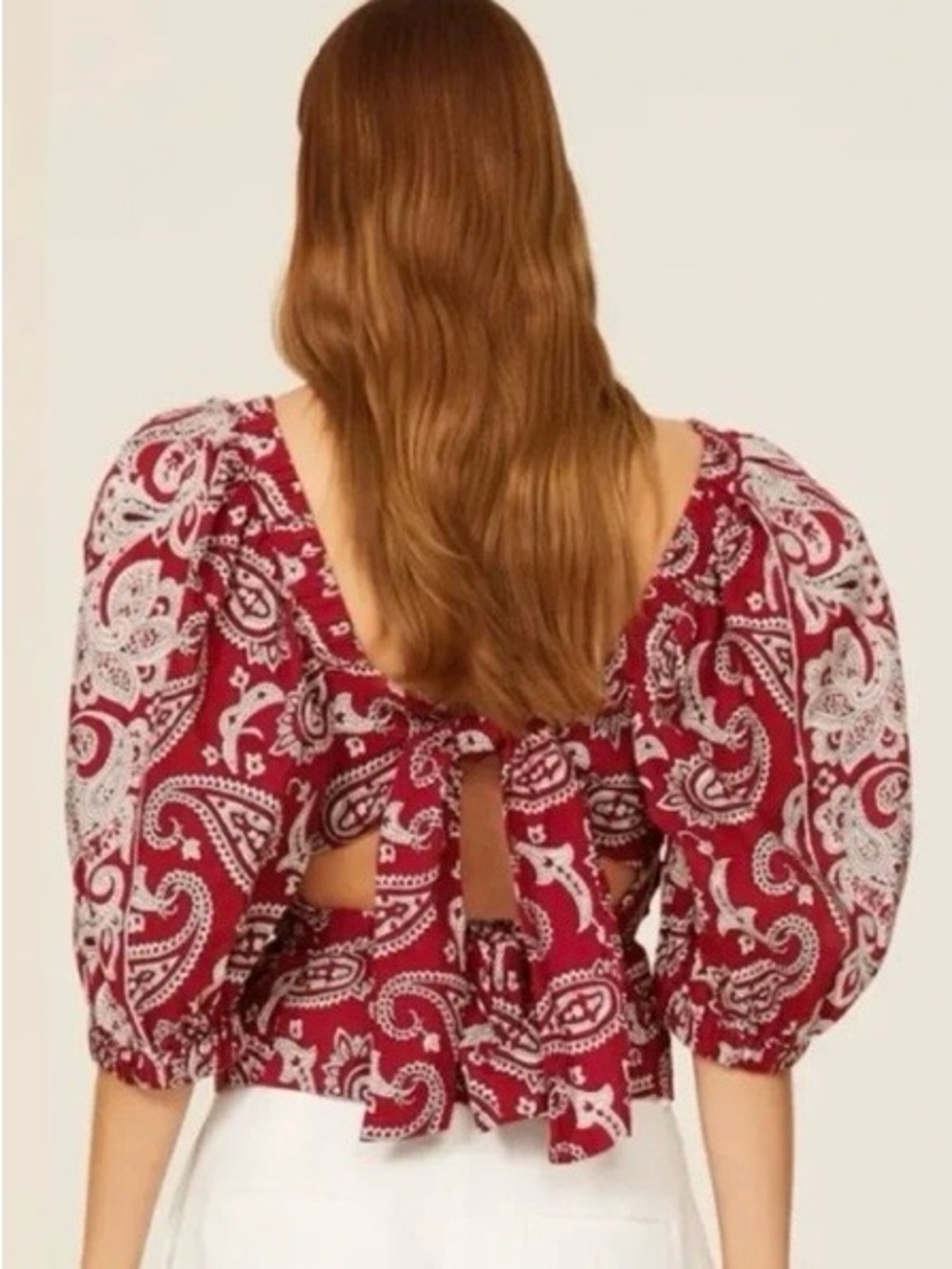 Sea New York Theodora Puff Sleeve Top Size XS - Picture 6 of 8